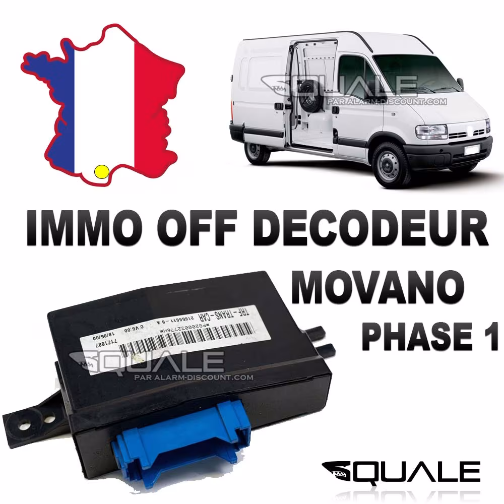 Désactivation anti démarrage sur boitier décodeur Movano ph 1