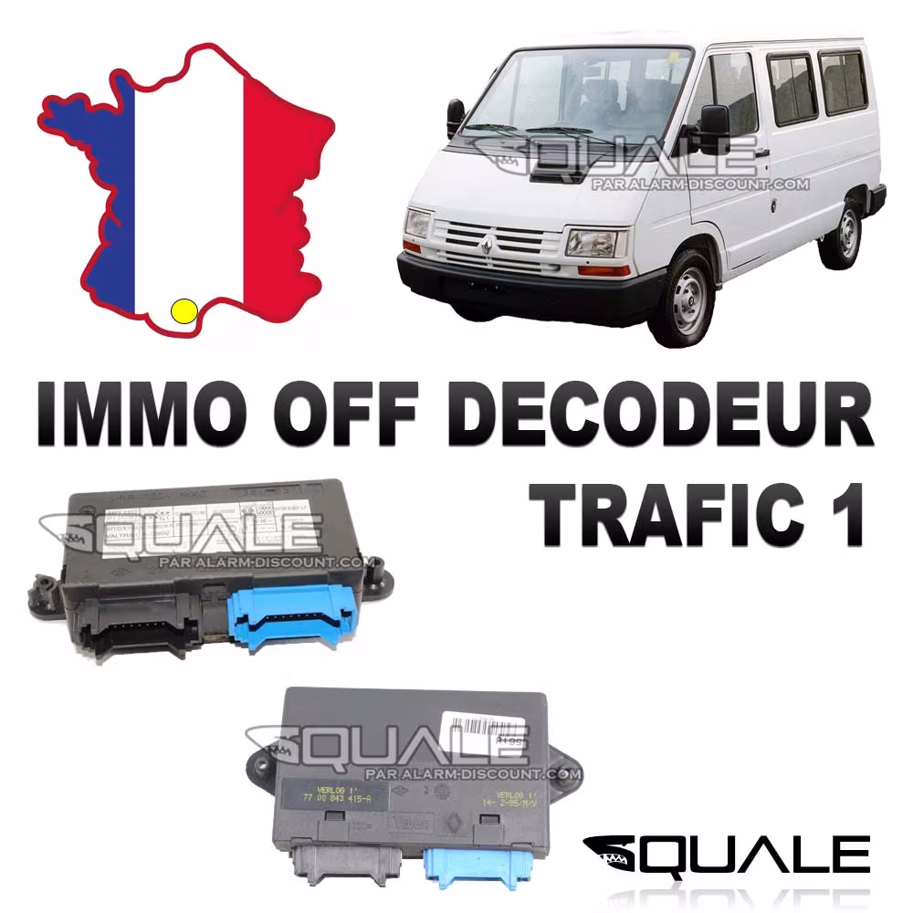 Désactivation anti démarrage sur boitier décodeur Trafic 1