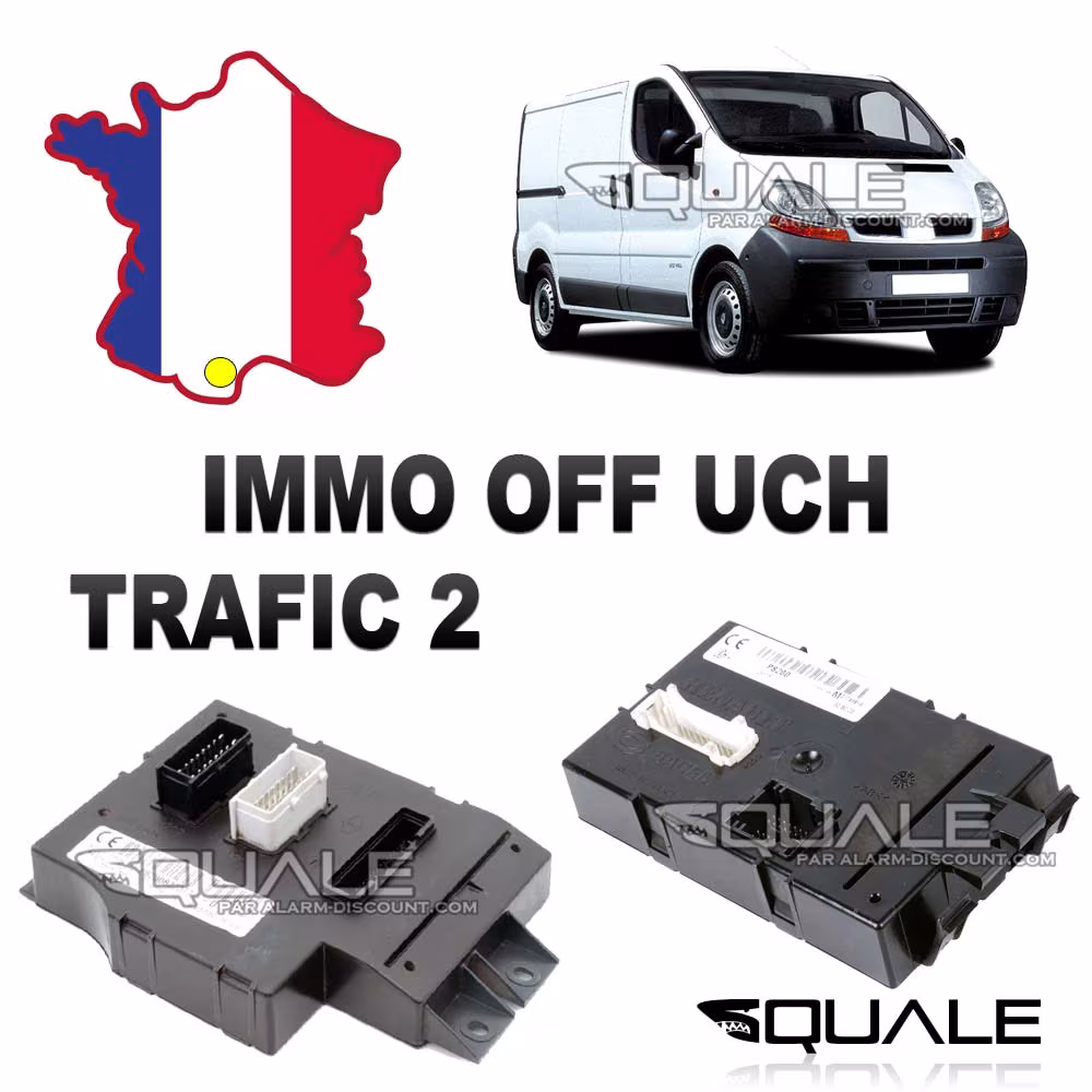 Désactivation anti démarrage sur UCH renault Trafic 2