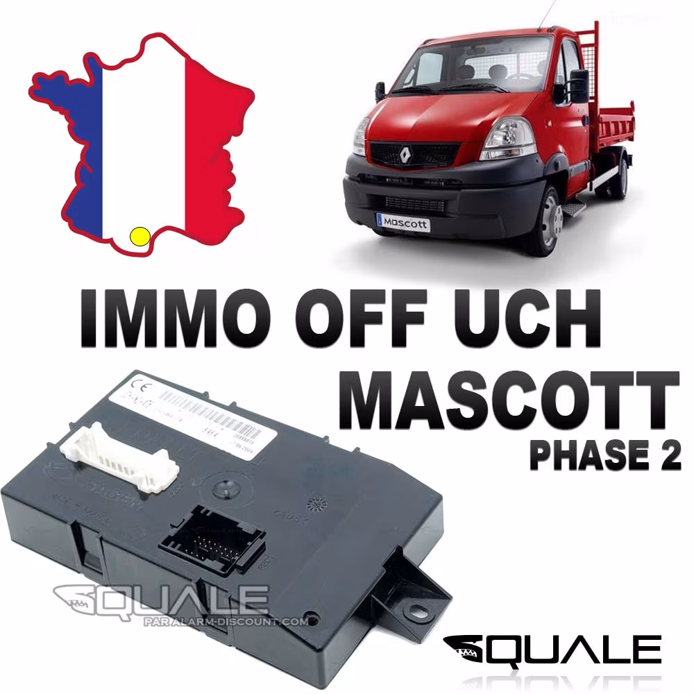 Désactivation anti démarrage sur UCH renault mascott 2 phase 2