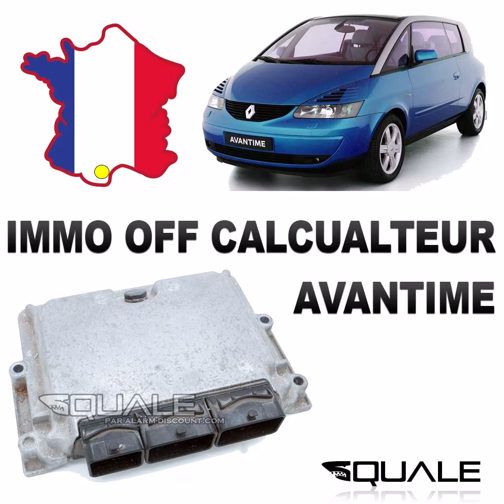 Désactivation anti démarrage sur calculateur Avantime
