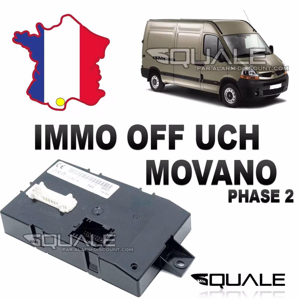 Désactivation anti démarrage sur UCH open movano phase 2