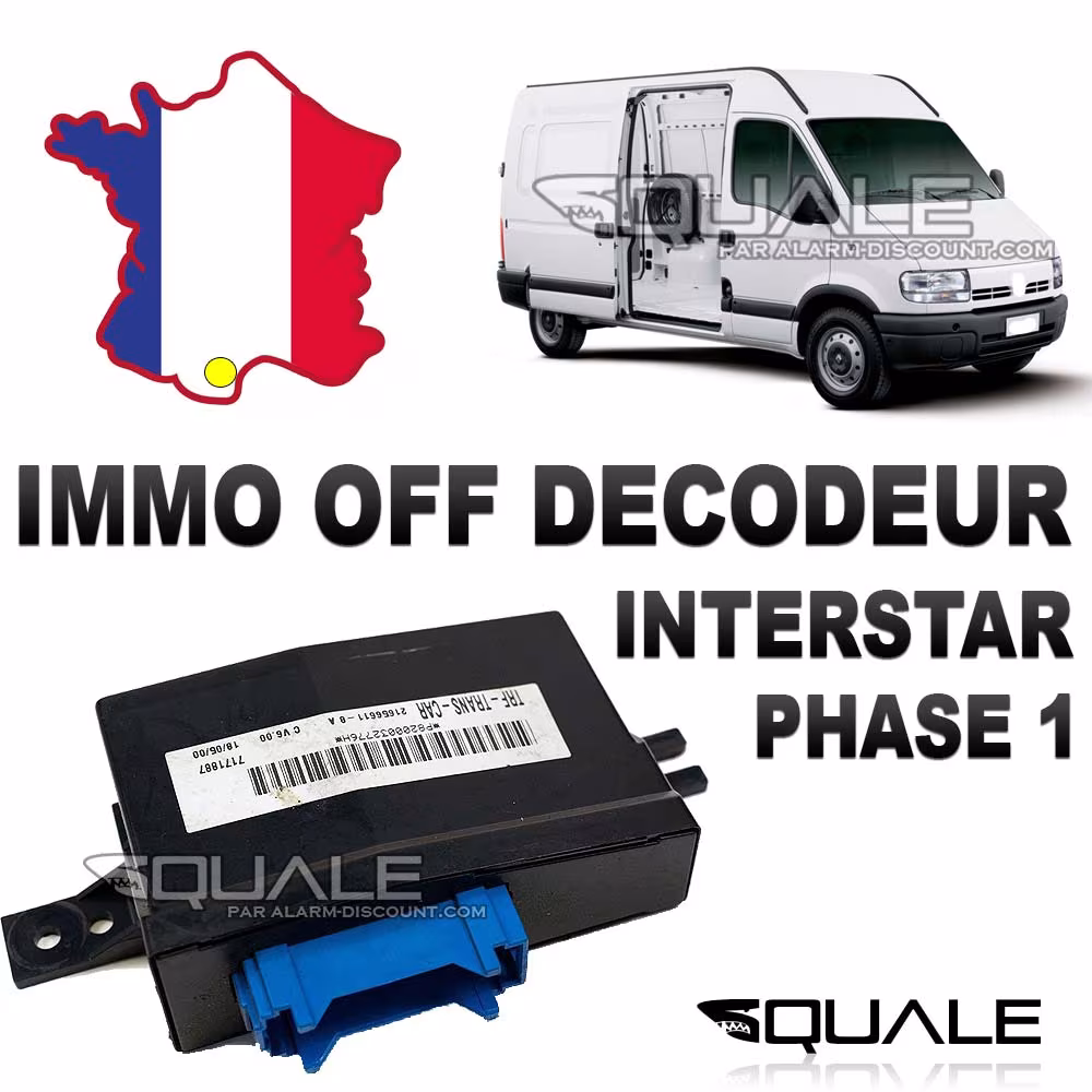 Désactivation anti démarrage sur boitier décodeur Nissan interstar phase 1