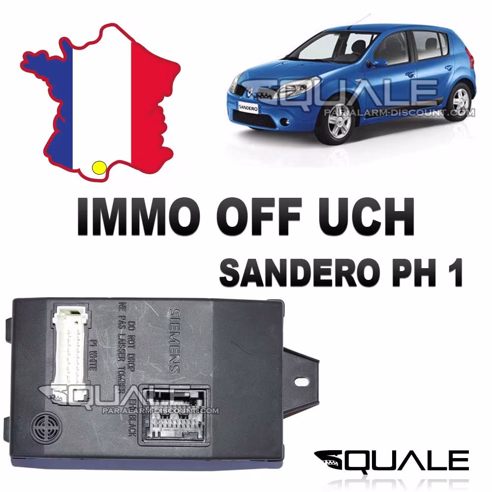 Désactivation anti démarrage sur UCH dacia sandero
