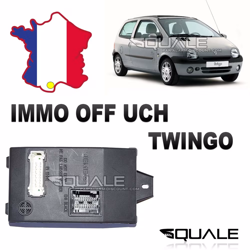 Désactivation anti démarrage sur UCH twingo phase 3 et 4