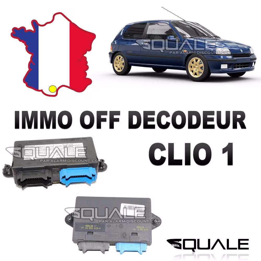 Désactivation anti démarrage sur boitier décodeur Clio 1