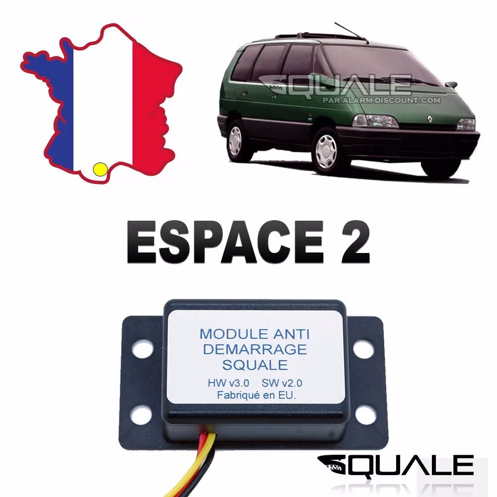 Module de désactivation d'anti démarrage RENAULT ESPACE 2 à partir de 1995
