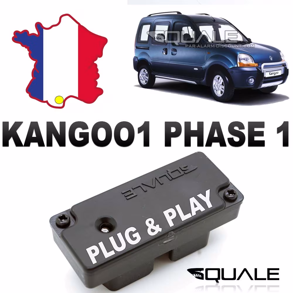 Clé de désactivation d anti démarrage RENAULT KANGOO 1 phase 1 de 1995 à 2003