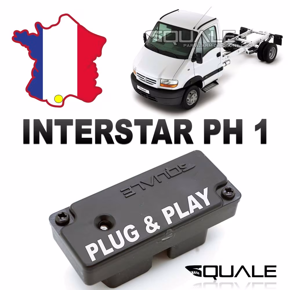 Clé de désactivation d anti démarrage NISSAN INTERSTAR phase 1 de 1997 à 2003