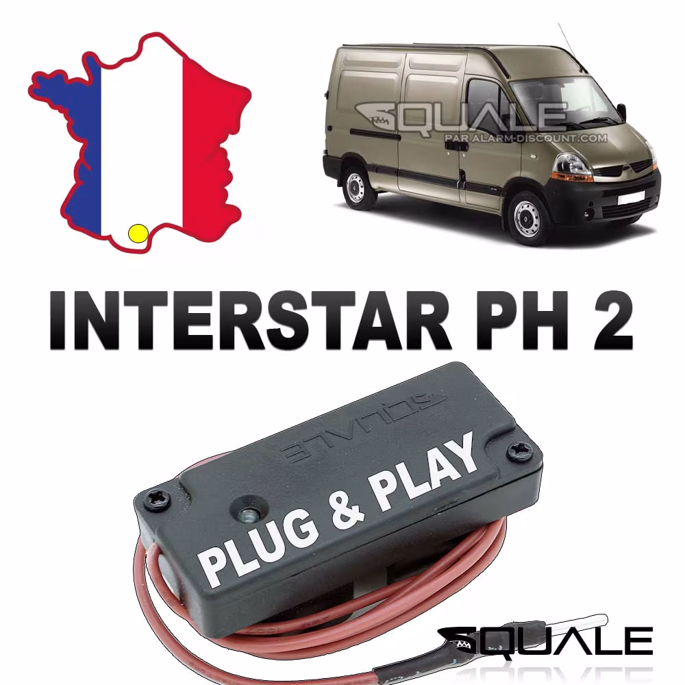 Clé de désactivation d anti démarrage NISSAN INTERSTAR phase 2 à partir de 2003